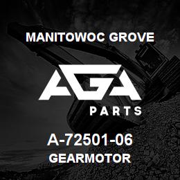 A-72501-06 Manitowoc Grove GEARMOTOR | AGA Parts