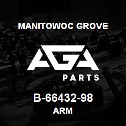 B-66432-98 Manitowoc Grove ARM | AGA Parts