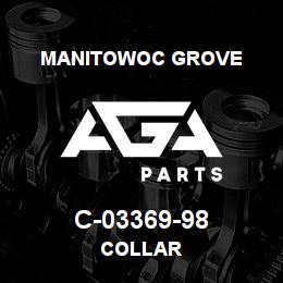 C-03369-98 Manitowoc Grove COLLAR | AGA Parts