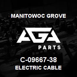 C-09667-38 Manitowoc Grove ELECTRIC CABLE | AGA Parts