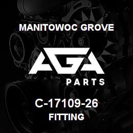 C-17109-26 Manitowoc Grove FITTING | AGA Parts