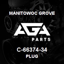 C-66374-34 Manitowoc Grove PLUG | AGA Parts