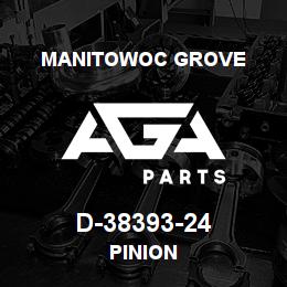 D-38393-24 Manitowoc Grove PINION | AGA Parts