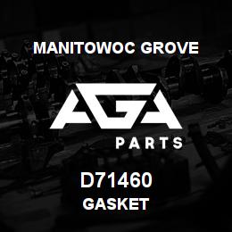 D71460 Manitowoc Grove GASKET | AGA Parts