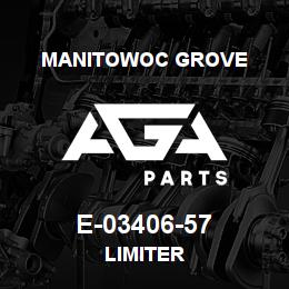 E-03406-57 Manitowoc Grove LIMITER | AGA Parts