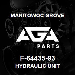 F-64435-93 Manitowoc Grove HYDRAULIC UNIT | AGA Parts