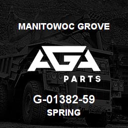 G-01382-59 Manitowoc Grove SPRING | AGA Parts