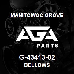 G-43413-02 Manitowoc Grove BELLOWS | AGA Parts