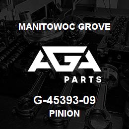 G-45393-09 Manitowoc Grove PINION | AGA Parts