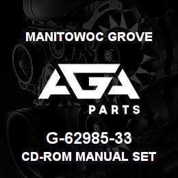 G-62985-33 Manitowoc Grove CD-ROM MANUAL SET | AGA Parts