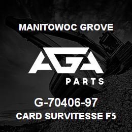 G-70406-97 Manitowoc Grove CARD SURVITESSE F5 | AGA Parts