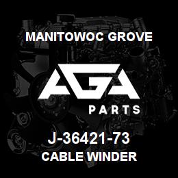 J-36421-73 Manitowoc Grove CABLE WINDER | AGA Parts