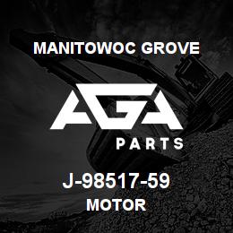 J-98517-59 Manitowoc Grove MOTOR | AGA Parts