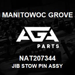 NAT207344 Manitowoc Grove JIB STOW PIN ASSY | AGA Parts