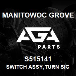 S515141 Manitowoc Grove SWITCH ASSY, TURN SIGNAL | AGA Parts
