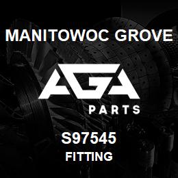 S97545 Manitowoc Grove FITTING | AGA Parts