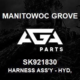 SK921830 Manitowoc Grove HARNESS ASS'Y - HYD, BRAKE BOO | AGA Parts