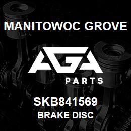 SKB841569 Manitowoc Grove BRAKE DISC | AGA Parts