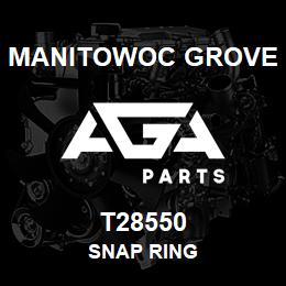 T28550 Manitowoc Grove SNAP RING | AGA Parts