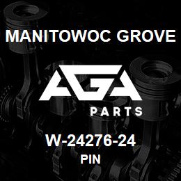 W-24276-24 Manitowoc Grove PIN | AGA Parts
