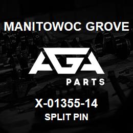 X-01355-14 Manitowoc Grove SPLIT PIN | AGA Parts