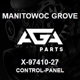 X-97410-27 Manitowoc Grove CONTROL-PANEL | AGA Parts