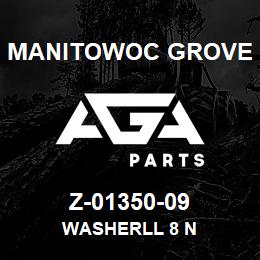 Z-01350-09 Manitowoc Grove WASHERLL 8 N | AGA Parts