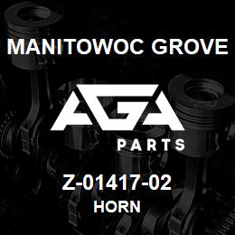 Z-01417-02 Manitowoc Grove HORN | AGA Parts