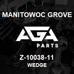 Z-10038-11 Manitowoc Grove WEDGE | AGA Parts