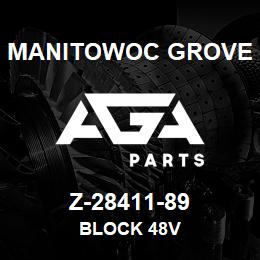Z-28411-89 Manitowoc Grove BLOCK 48 V. | AGA Parts