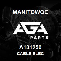 A131250 Manitowoc CABLE ELEC | AGA Parts