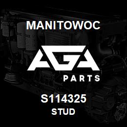 S114325 Manitowoc STUD | AGA Parts