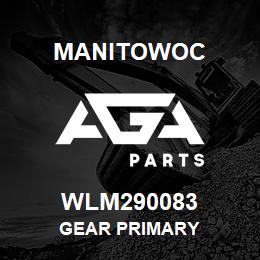 WLM290083 Manitowoc GEAR PRIMARY | AGA Parts