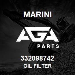 332098742 Marini OIL FILTER | AGA Parts