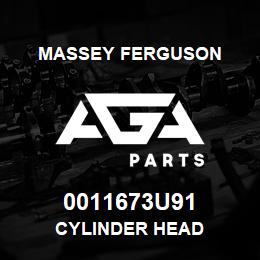 0011673U91 Massey Ferguson CYLINDER HEAD | AGA Parts