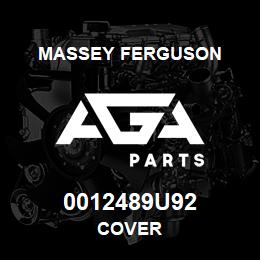 0012489U92 Massey Ferguson COVER | AGA Parts