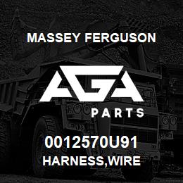 0012570U91 Massey Ferguson HARNESS,WIRE | AGA Parts