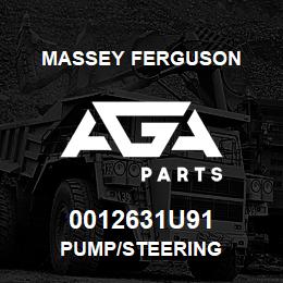 0012631U91 Massey Ferguson PUMP/STEERING | AGA Parts