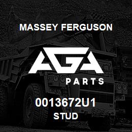 0013672U1 Massey Ferguson STUD | AGA Parts