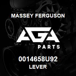 0014658U92 Massey Ferguson LEVER | AGA Parts