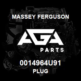 0014964U91 Massey Ferguson PLUG | AGA Parts