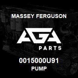 0015000U91 Massey Ferguson PUMP | AGA Parts
