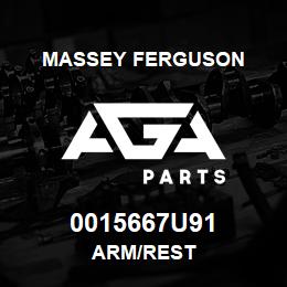 0015667U91 Massey Ferguson ARM/REST | AGA Parts