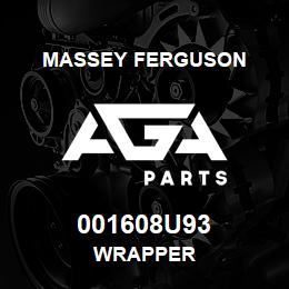 001608U93 Massey Ferguson WRAPPER | AGA Parts