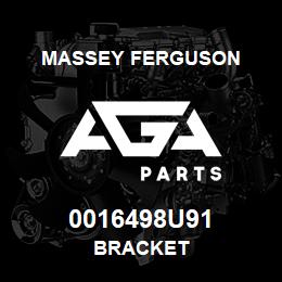 0016498U91 Massey Ferguson BRACKET | AGA Parts