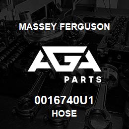0016740U1 Massey Ferguson HOSE | AGA Parts