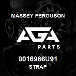 0016966U91 Massey Ferguson STRAP | AGA Parts