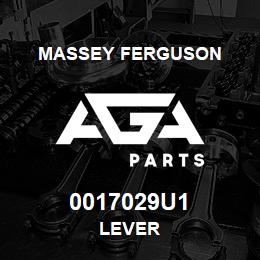 0017029U1 Massey Ferguson LEVER | AGA Parts