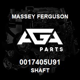 0017405U91 Massey Ferguson SHAFT | AGA Parts