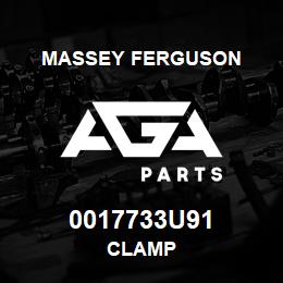 0017733U91 Massey Ferguson CLAMP | AGA Parts